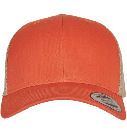 Men's Trucker Orange/Khaki $15.18 Baseball Caps