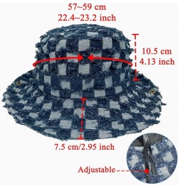 Fuzzy Bucket Hat Women Men Furry Cute Bucket Hats Winter Warm Plush Fisherman Fluffy Sherpa Funny Hat B-deep Blue $7.50 Bucke...