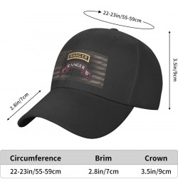 Army 1st Ranger Battalion Patch with Ranger Tab Classic Duckbill Caps for Stylish Sun Protection Outdoor $13.80 Baseball Caps