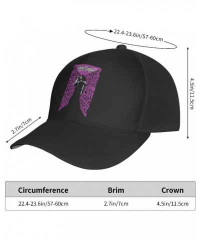 Deep Rock Band Purple Music Baseball Cap Women Men Adjustable Size Running Dad Hat Adjustable Trendy Trucker Hat Travel Headw...