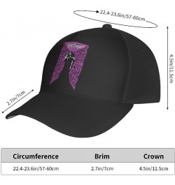 Deep Rock Band Purple Music Baseball Cap Women Men Adjustable Size Running Dad Hat Adjustable Trendy Trucker Hat Travel Headw...