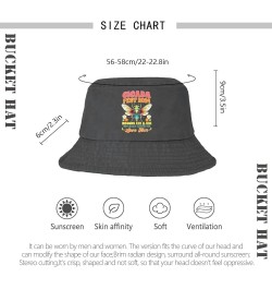 Cicada Fest 2024 broods xixs & XIII 221 Year Reunion Bucket Hat Bucket Hat Packable Men Hats for Beach Accessories Wash Black...