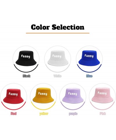 5 Pack Custom Bucket Hats for Women Men Personalized Text Name Fishing Cap Design Your Own Summer Sun Beach Hat Pink $27.08 B...