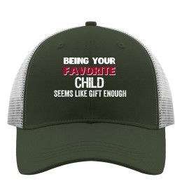 Beings Your Favorite Child Seems Like Gift Enough Golf Hat Fish Hat Apricot Army Green $11.87 Cowboy Hats