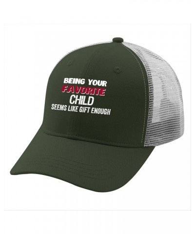 Beings Your Favorite Child Seems Like Gift Enough Golf Hat Fish Hat Apricot Army Green $11.87 Cowboy Hats