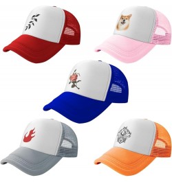 Custom Hat Your Design Here Add Your Name Text Logo Customized Made Trucker Hats Orange $7.63 Baseball Caps