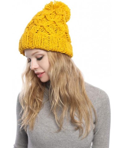 Chemo Turban Headwear Spring Summer Hats for Women Soft, Stylish, Warm Halloween Christmas Holiday Yellow $8.48 Rain Hats