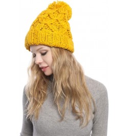 Chemo Turban Headwear Spring Summer Hats for Women Soft, Stylish, Warm Halloween Christmas Holiday Yellow $8.48 Rain Hats