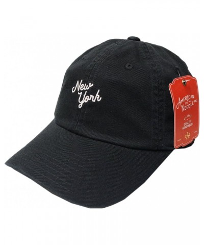 Board Shorts New York Cotton Baseball Cap Strapback Hat Script Navy $14.21 Baseball Caps