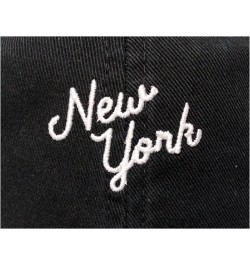 Board Shorts New York Cotton Baseball Cap Strapback Hat Script Navy $14.21 Baseball Caps