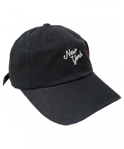 Board Shorts New York Cotton Baseball Cap Strapback Hat Script Navy $14.21 Baseball Caps