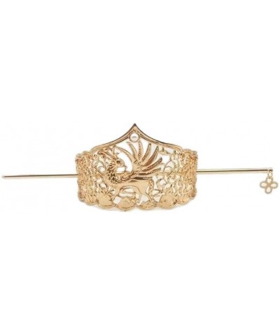 Hair Jewelry Crown Tiaras for Women Handmade Gold Plated Hair Crown Chinese Hanfu Headdress Antique Jewelry (Color : 11) 1 $1...