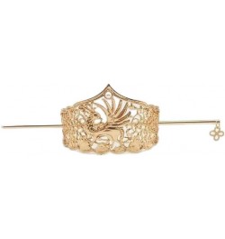 Hair Jewelry Crown Tiaras for Women Handmade Gold Plated Hair Crown Chinese Hanfu Headdress Antique Jewelry (Color : 11) 1 $1...