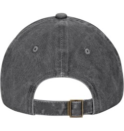 Denim Hats Baseball Cap for Women Men Adjustable Vintage Hats Low Profile Dad Hat Black Deep Heather $10.29 Baseball Caps