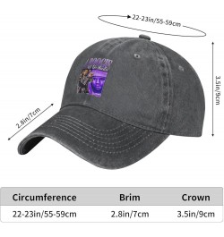 Denim Hats Baseball Cap for Women Men Adjustable Vintage Hats Low Profile Dad Hat Black Deep Heather $10.29 Baseball Caps