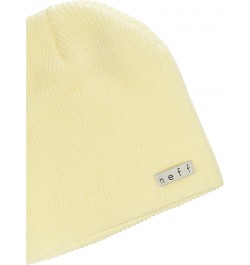 Daily Heather Beanie Hat for Men and Women Ivory $8.54 Skullies & Beanies