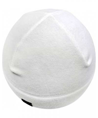 Tactical Fleece Watch Cap Beanie – Skull Cap Fleece Hat - Mens & Women Pure White $9.33 Skullies & Beanies