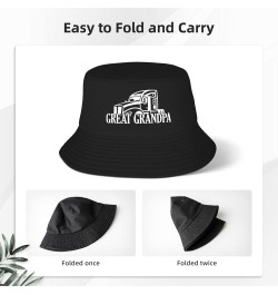 Bucket Hats Fashion Sun Cap Packable Outdoor Fisherman Hat for Women and Men World's Best Grandpa Bucket Hats Great Grandpa B...