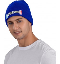 Impeach President Joe Biden Cozy Knitted Hat for Winter - Warm Comfort Black Blue $15.92 Skullies & Beanies