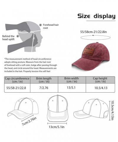 My Favorite Color is Autumn Hats Retro Sun Cap Gifts for Men Who Like Engraved,Workout Caps Suitable for Deep Rose $13.91 Cow...