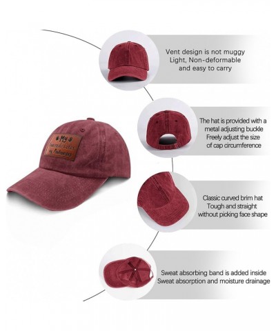 My Favorite Color is Autumn Hats Retro Sun Cap Gifts for Men Who Like Engraved,Workout Caps Suitable for Deep Rose $13.91 Cow...