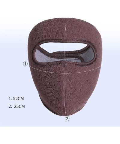 Winter Fleece Mask Warm Mask,Full Cover Face Mask Outdoor Windproof Mask Breathable Thickened Dustproof Reusable Mask Camoufl...