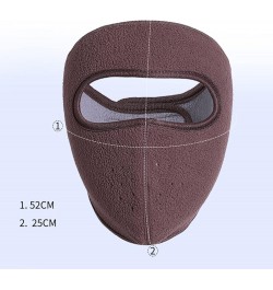 Winter Fleece Mask Warm Mask,Full Cover Face Mask Outdoor Windproof Mask Breathable Thickened Dustproof Reusable Mask Camoufl...