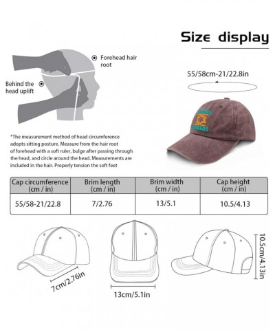 Unions antitheft Device for workeers Baseball Cap Vintage hat Golf hat Gifts for Boyfriends Golf Cap Wine Red $10.62 Sun Hats