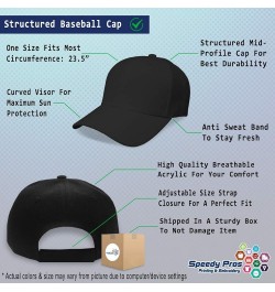 Custom Baseball Cap Pabilsag Mythical Creatures Creature Acrylic Fairy Dad Hats for Men and Women Black Design Only $15.65 Ba...