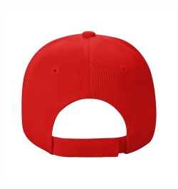 Love Paw Haiti Flag Baseball Cap for Men Women Red $12.59 Baseball Caps