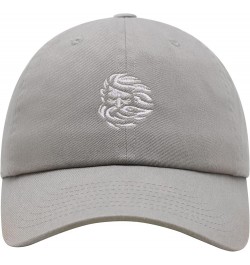 Zeus Premium Dad Hat Embroidered Baseball Cap Greek Light Gray $9.99 Baseball Caps