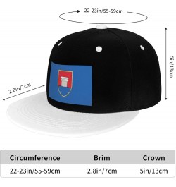 Flag of The Carinthian Slovenes Snapback Hat for Men Women Baseball Cap Trucker Flat Bill Hats Dad Caps White $13.09 Baseball...