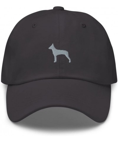 Ratonero Valenciano hat, Embroidered Unisex Baseball hat, Ratonero Gifts, Dog mom dad hat. Dark Grey $18.85 Baseball Caps