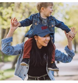 Custom Soft Baseball Cap Hockey Dad Embroidery Sister Sibling Twill Cotton Sis Dad Hats for Men & Women Brown Design Only $12...