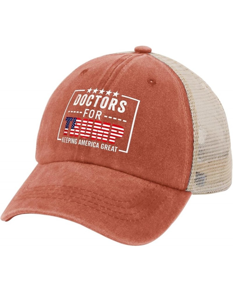 Trump Hats Doctors for Trump Hat for Women Men AllBlack Outdoor Hats Cowgirl Hats Sun Hat Sun Hat Fishing Saffron $12.41 Cowb...