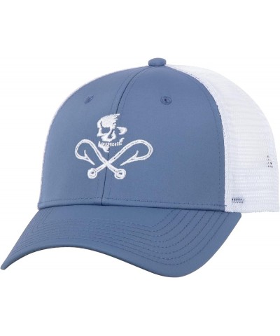 Men's Skull and Hooks Mesh Hat Atlantic $15.80 Baseball Caps