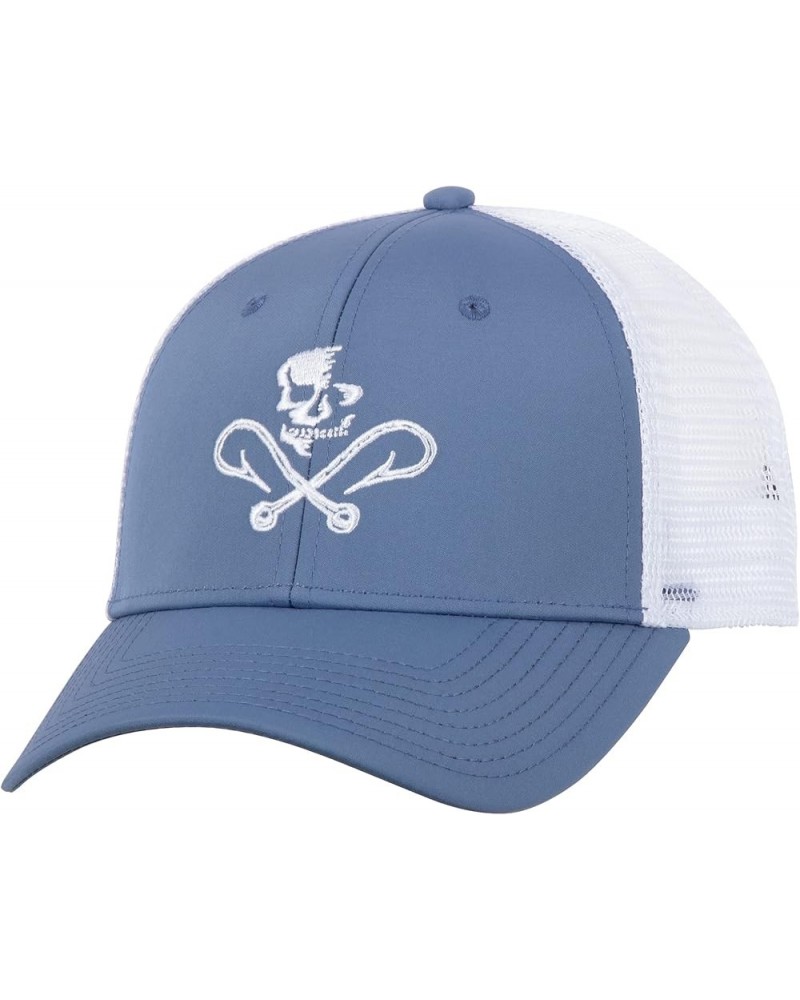 Men's Skull and Hooks Mesh Hat Atlantic $15.80 Baseball Caps