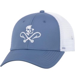 Men's Skull and Hooks Mesh Hat Atlantic $15.80 Baseball Caps