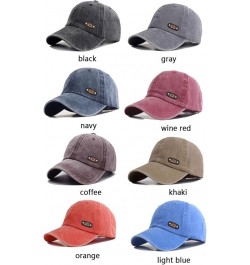 Cowboy Vintage Baseball Cap Fashion Vintage Men's Baseball Cap Women's Snapback Hat Men's Card Hip Hop Dad Hat Orange No.2 $1...