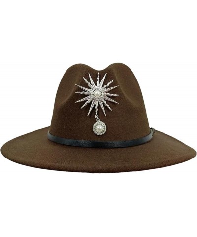 Men's and Women's Spring Fedora Hat Sun Hat Accessories Jazz Hat 8 $17.22 Fedoras