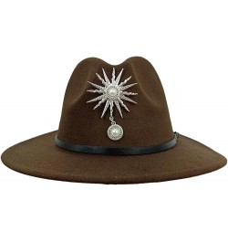 Men's and Women's Spring Fedora Hat Sun Hat Accessories Jazz Hat 8 $17.22 Fedoras