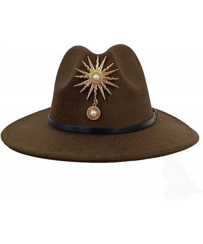 Men's and Women's Spring Fedora Hat Sun Hat Accessories Jazz Hat 8 $17.22 Fedoras