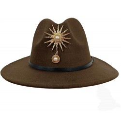 Men's and Women's Spring Fedora Hat Sun Hat Accessories Jazz Hat 8 $17.22 Fedoras