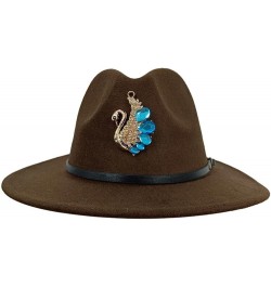 Men's and Women's Spring Fedora Hat Sun Hat Accessories Jazz Hat 8 $17.22 Fedoras