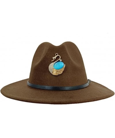 Men's and Women's Spring Fedora Hat Sun Hat Accessories Jazz Hat 8 $17.22 Fedoras