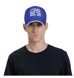 Women's and Men's Baseball Hats I Don't Have A Resting Bitch Face Vintage Dad Hat Adjustable Casquette Cap Blue $9.71 Basebal...