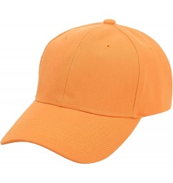 Solid Color Women's 2PC Hat Outdoors Summer Sports Cap Casual and Baseball Men's Summer Baseball Caps Fall2016 Fashion Orange...