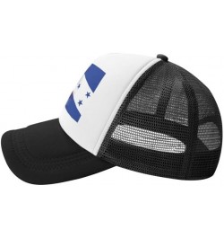 Flag of Honduras and USA Flag-Trucker Hats Denim Hats Cowboy Knit hat Baseball Caps Fisherman's hat Black $14.92 Baseball Caps