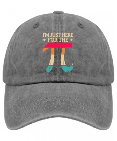 I'm Just Here for The Pi Trucker Hat Music Hat Pigment Black Mens Beach Hat Gifts for Grandpa Sun Caps Pigment Gray $9.50 Sun...