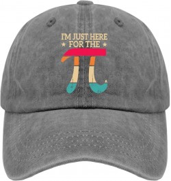 I'm Just Here for The Pi Trucker Hat Music Hat Pigment Black Mens Beach Hat Gifts for Grandpa Sun Caps Pigment Gray $9.50 Sun...